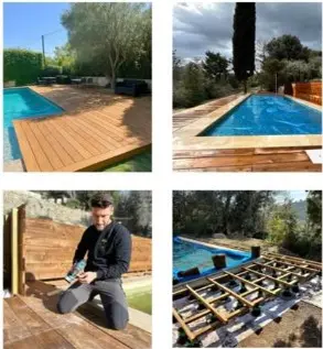 Terrasse bois sur mesure